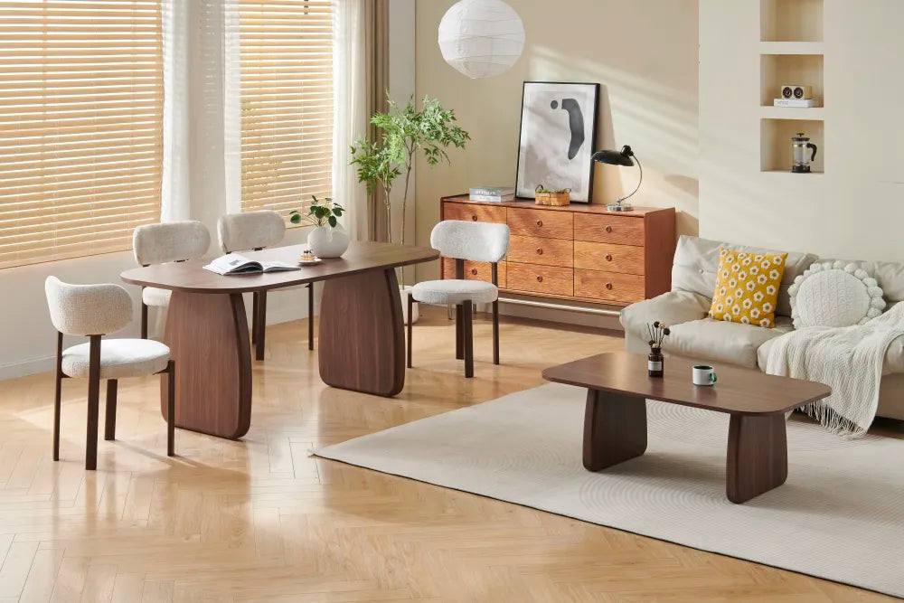 Table basse Helen bois noyer