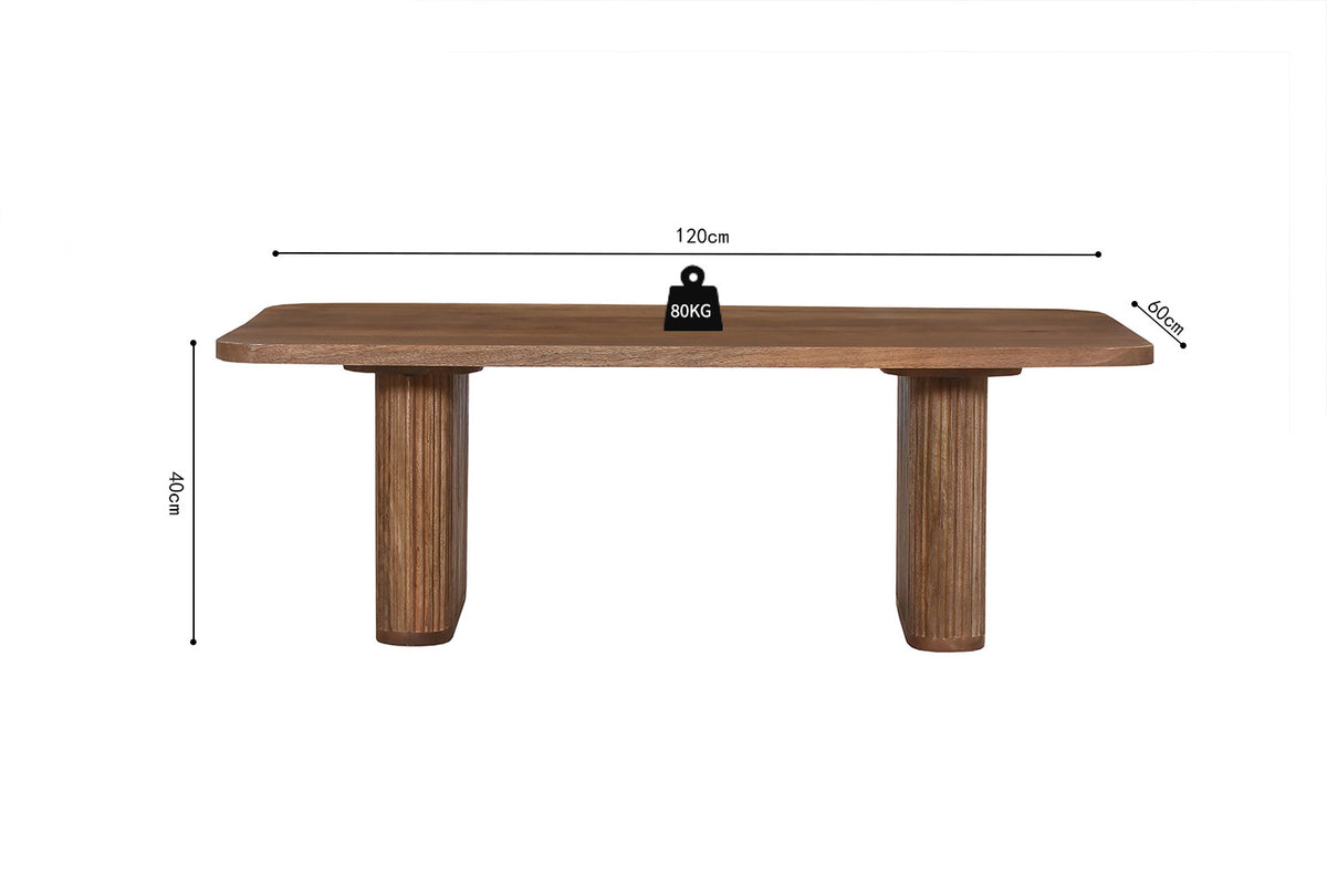 Table basse Jean bois de Manguier