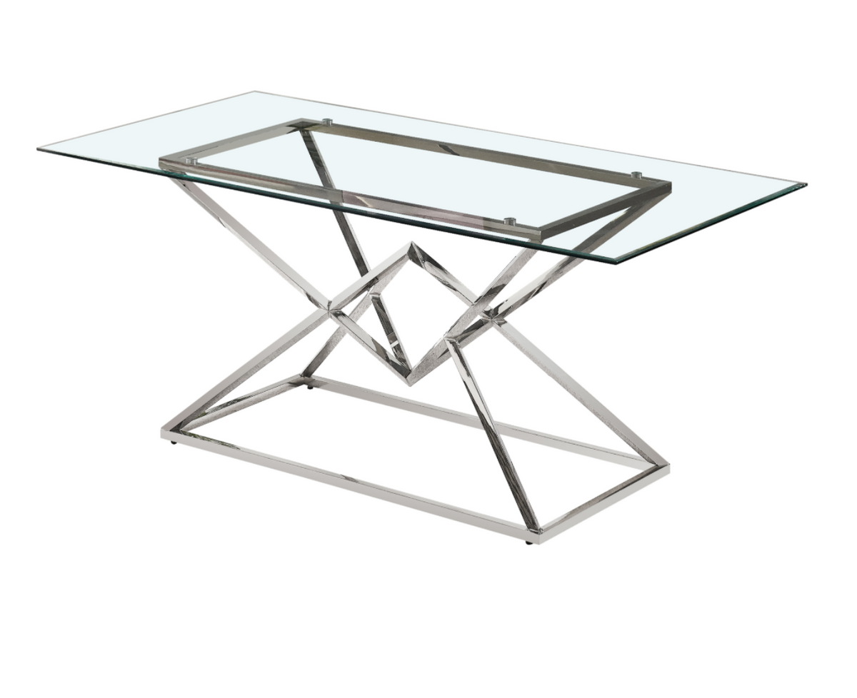 Table à manger Opéra Pieds Argent