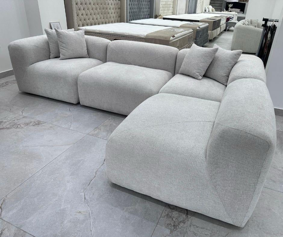 Canapé d'angle Nuage Modulable Chenille