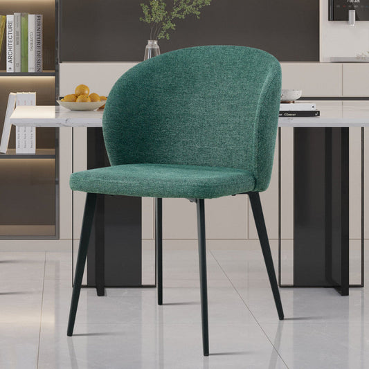 Lot de Chaises Toledo tissu Vert