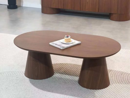 Table basse Iconic bois noyer