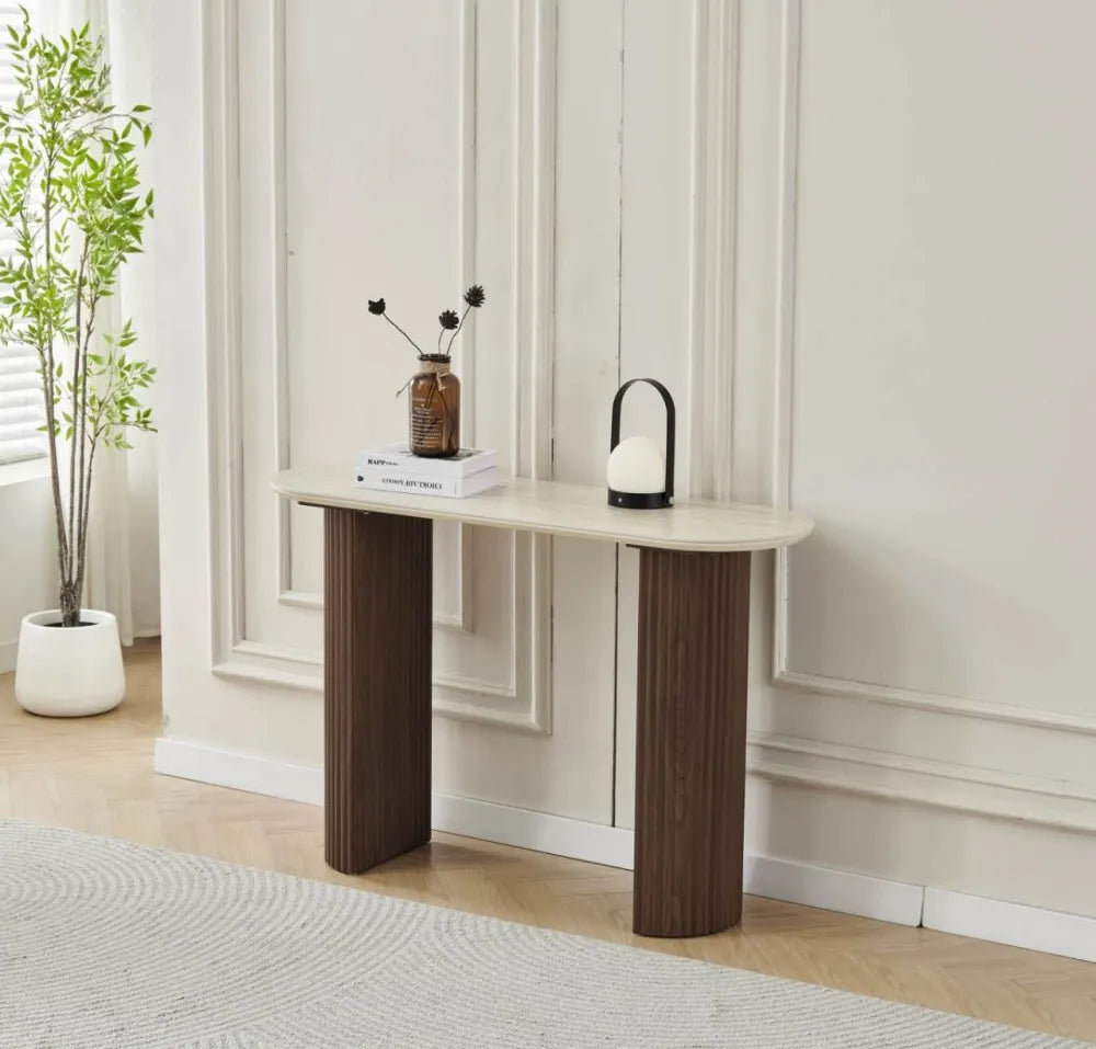 Console Calypso bois Noyer