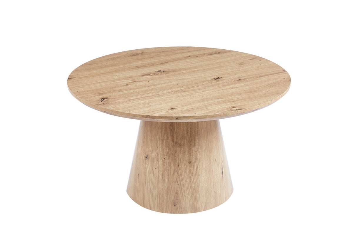 Table basse Lukas effet chêne brut