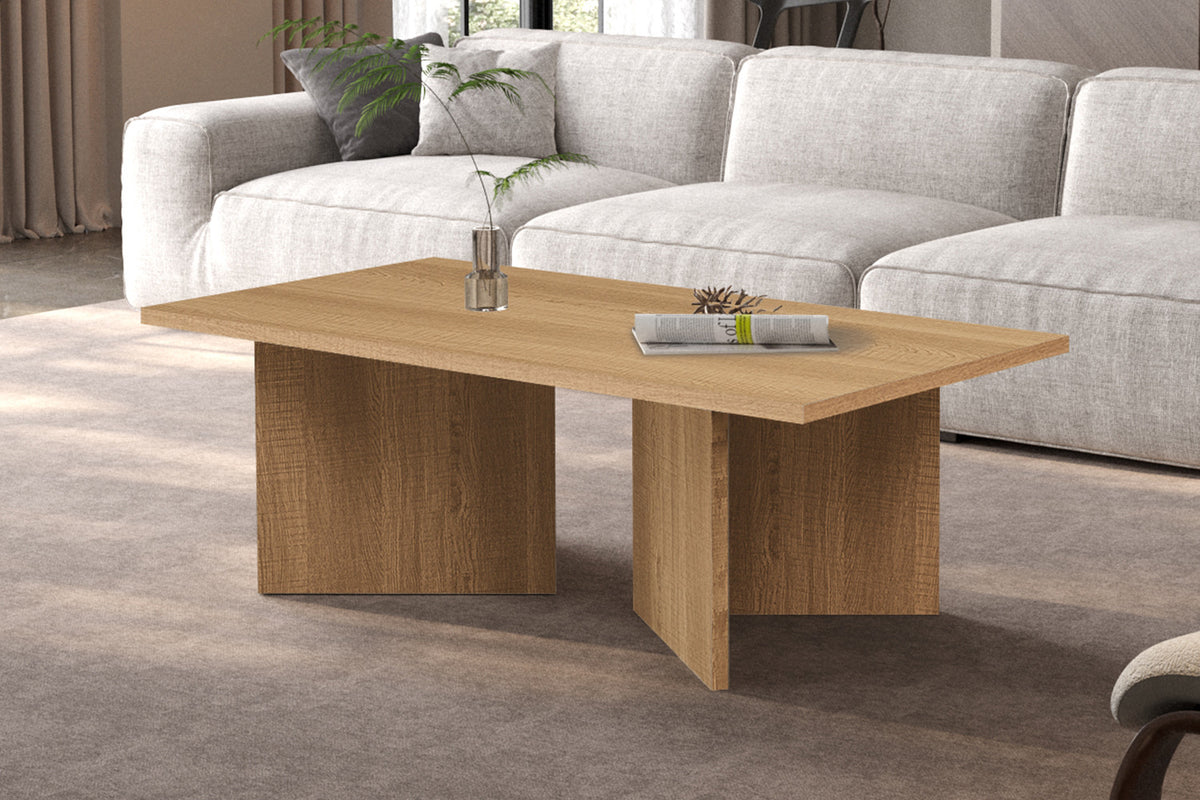 Table basse Litar décor naturel chêne
