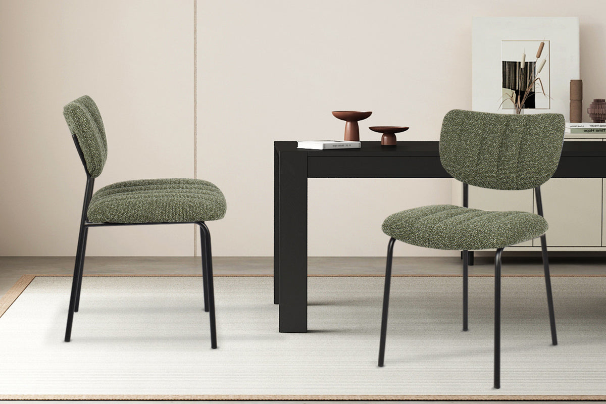 Lot de Chaises Antura Tissu Ote Vert