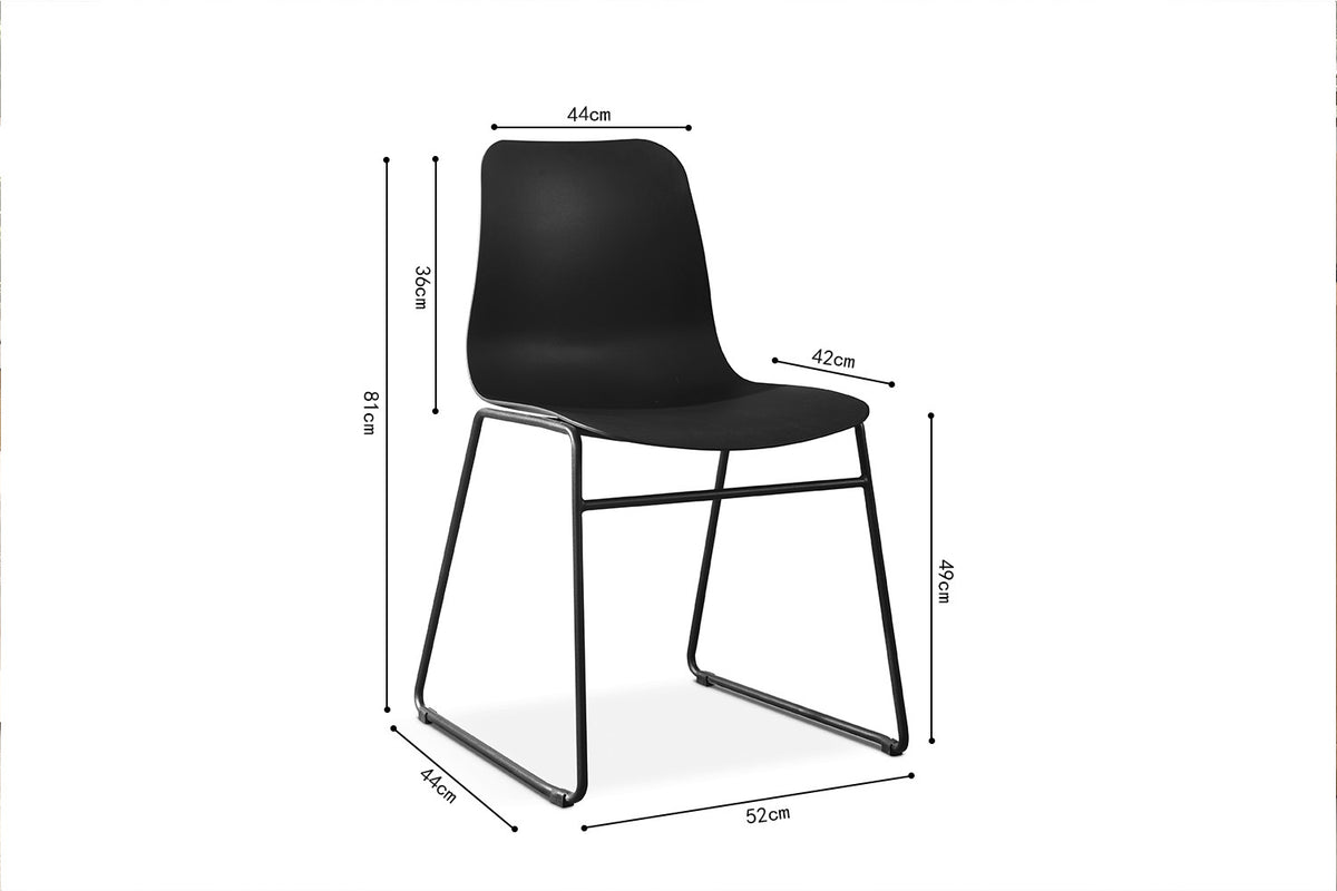 Chaise Marie Noir