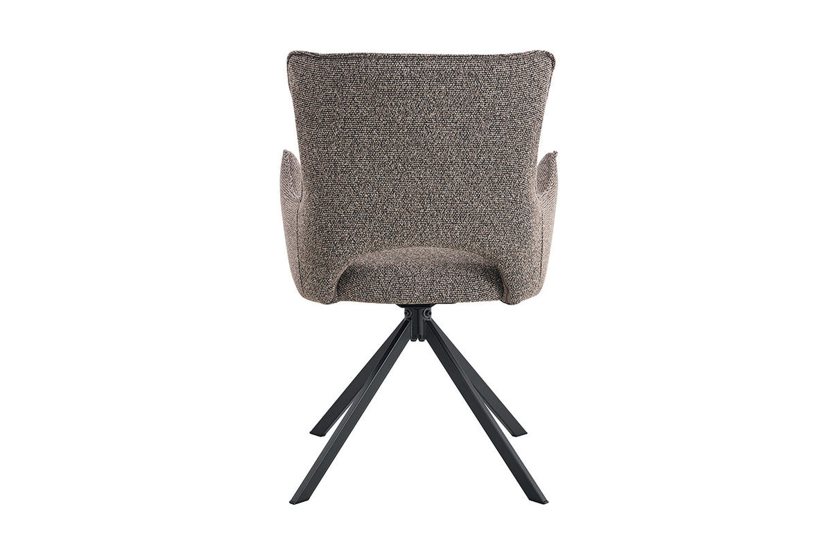 Chaise Billy Pivotant Tissu Ote Sable