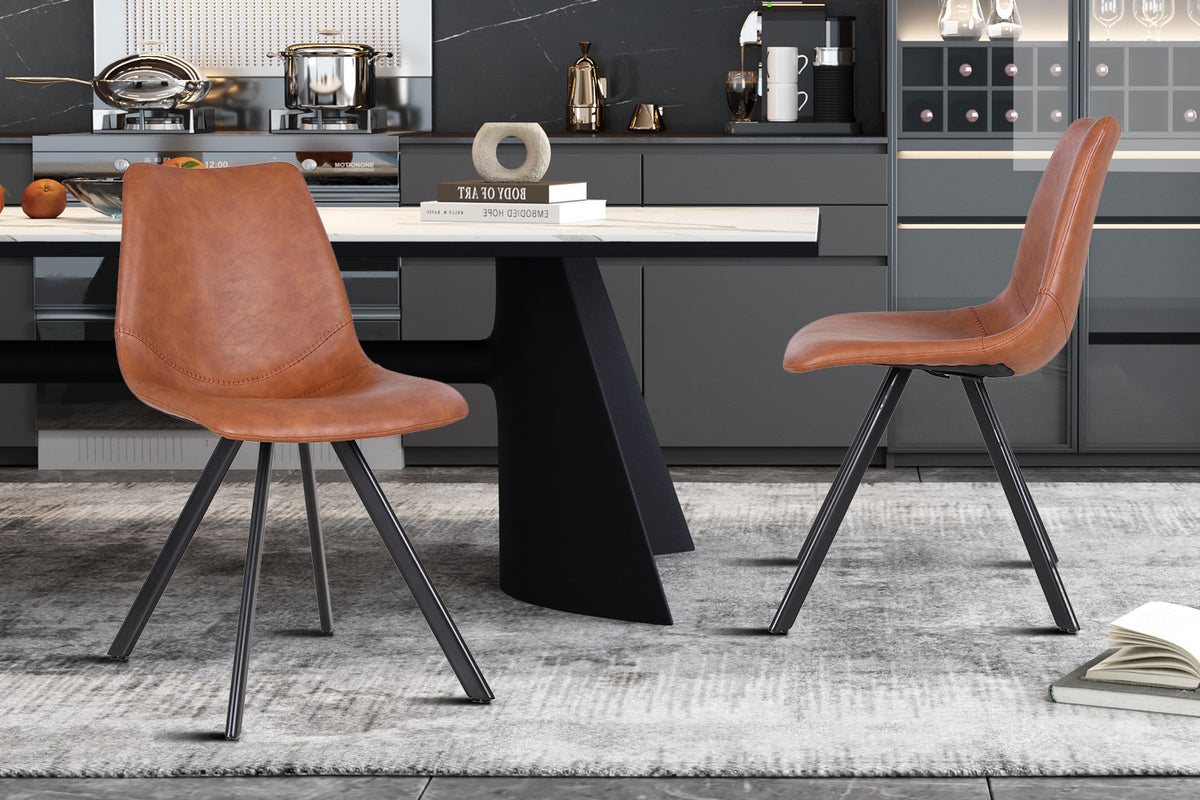 Chaise Emma Cognac
