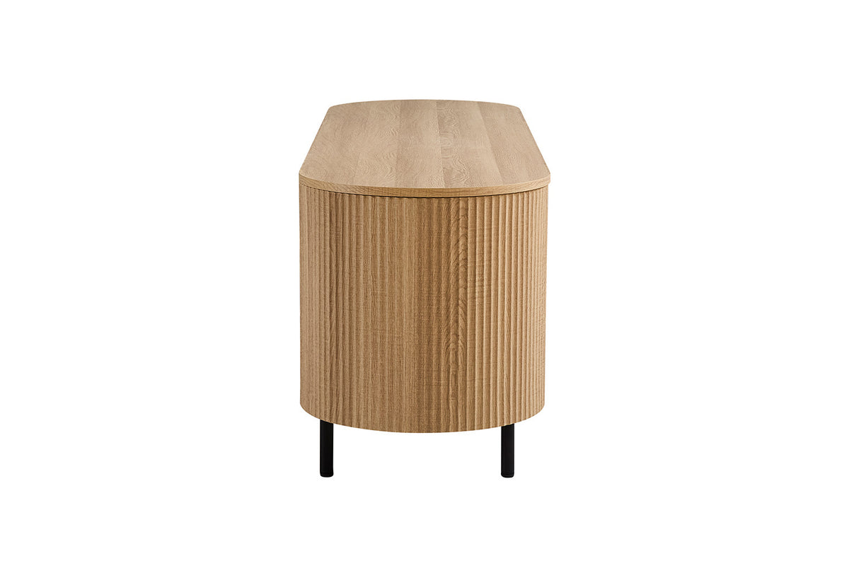 Meuble TV Lagos 160 cm Décor Chêne Naturel
