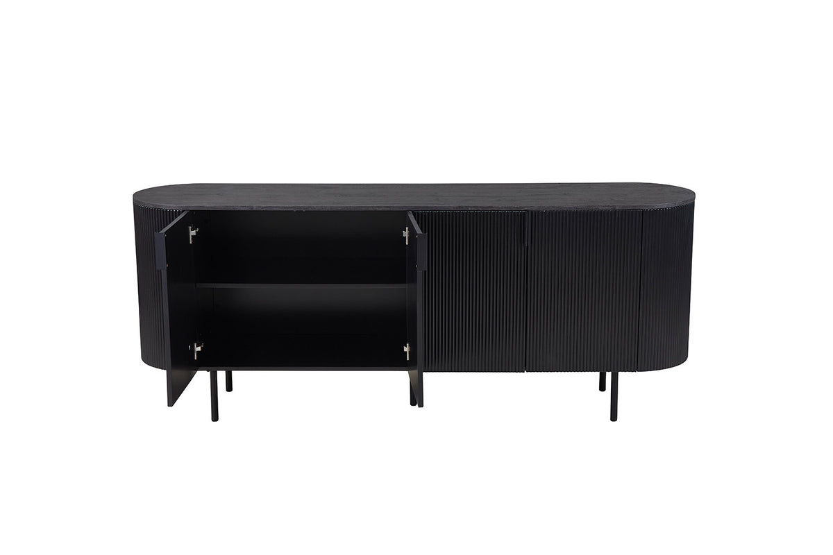 Bahut Lagos 200 cm Décor Brun foncé