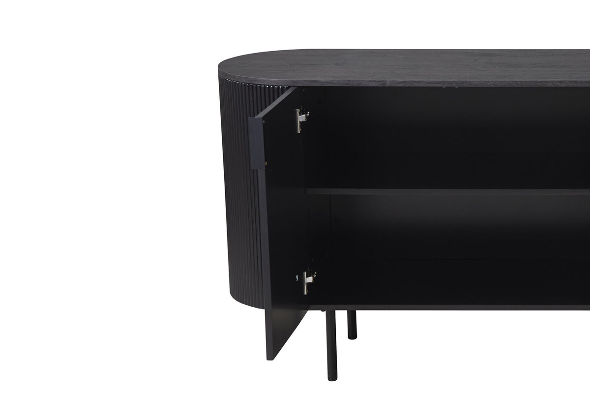 Bahut Lagos 200 cm Décor Brun foncé