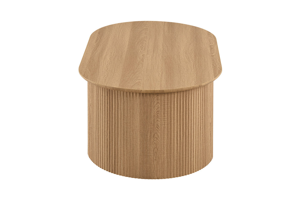 Table basse Lagos 120 cm Plateau relevable Décor Chêne Naturel