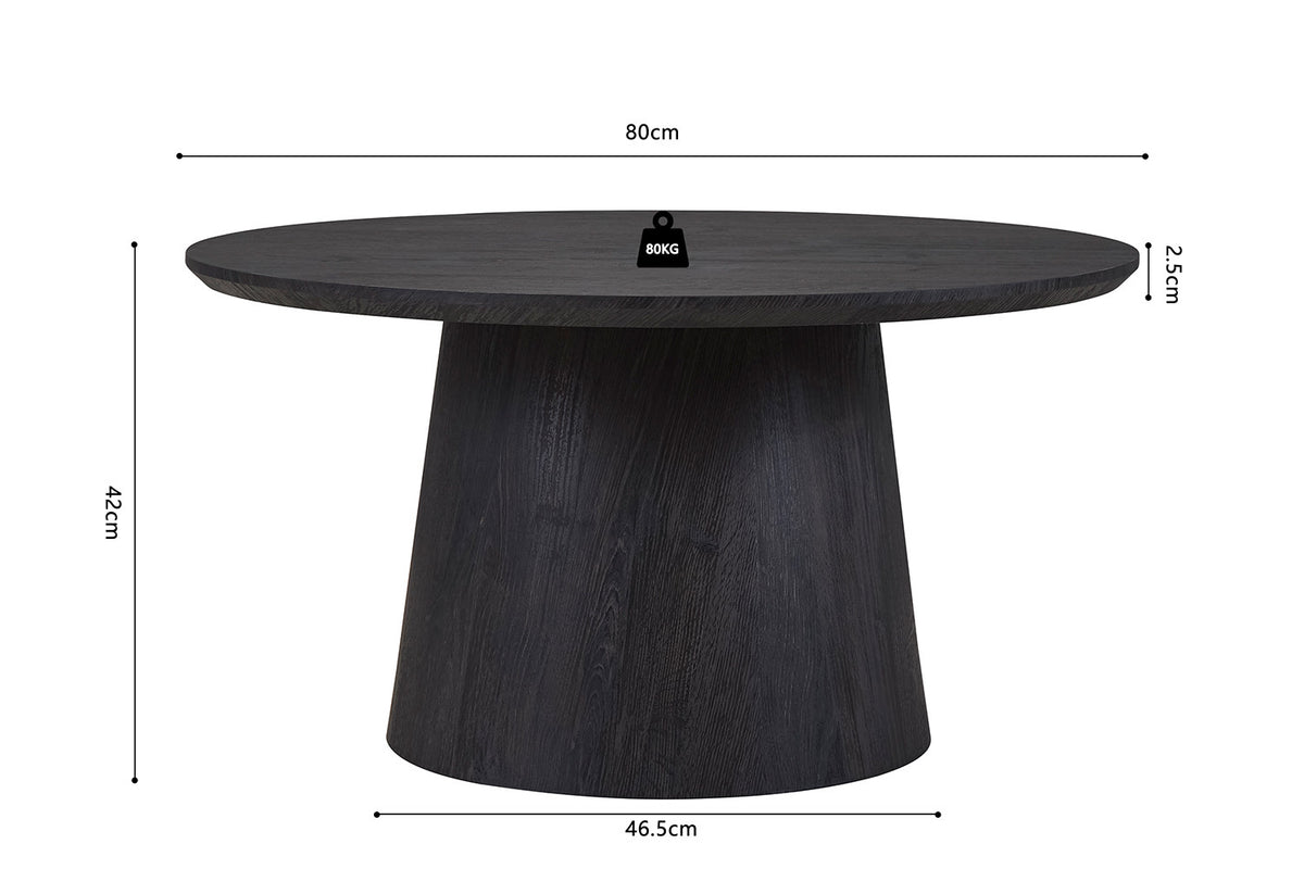 Table basse Miklos ronde