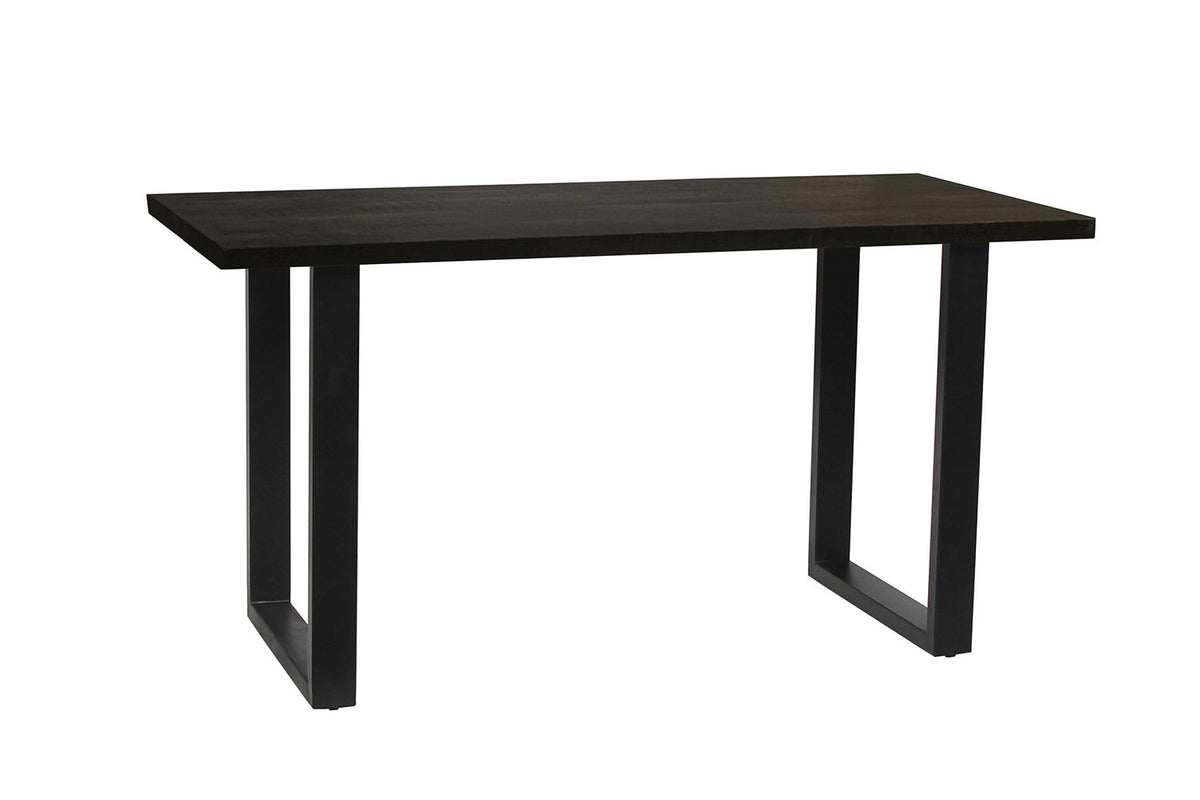 Table Nicola 180 cm Rectangulaire Bois de Manguier noir