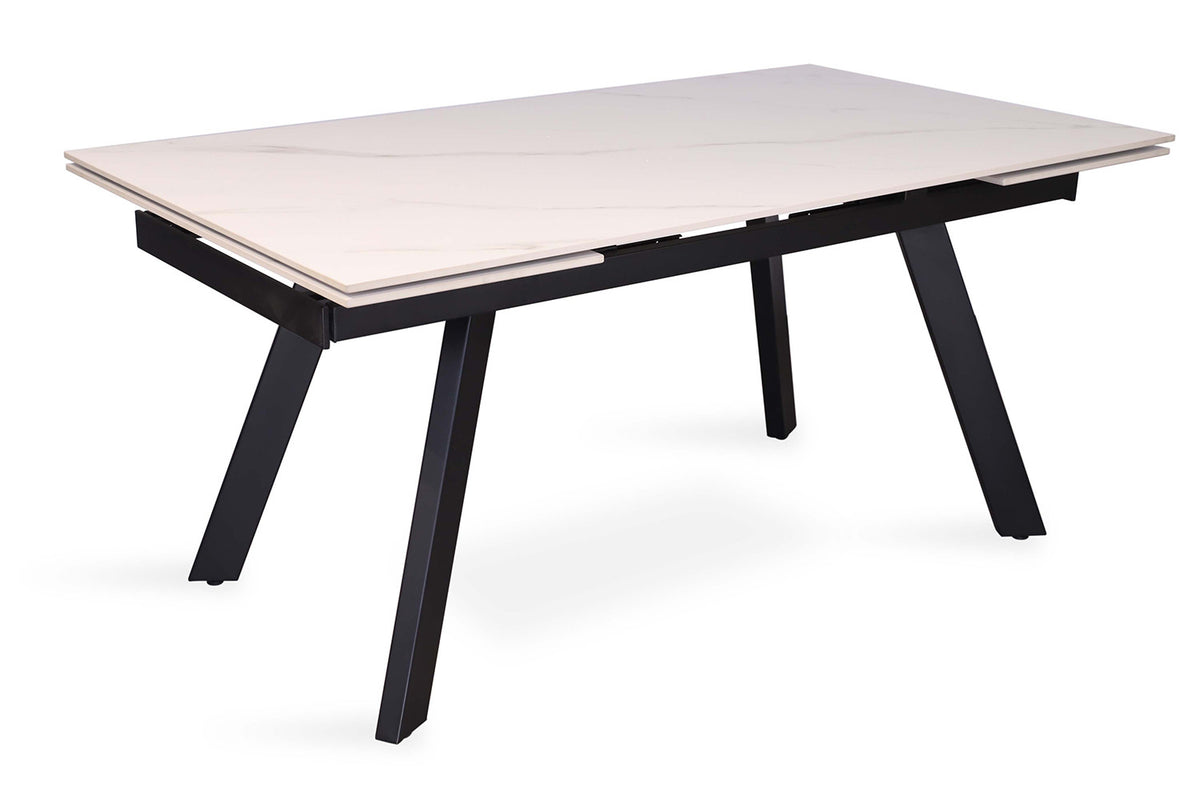 Table à manger extensible Hera Pierre Blanc