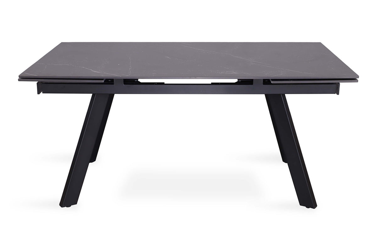 Table à manger extensible Hera Pierre Noir