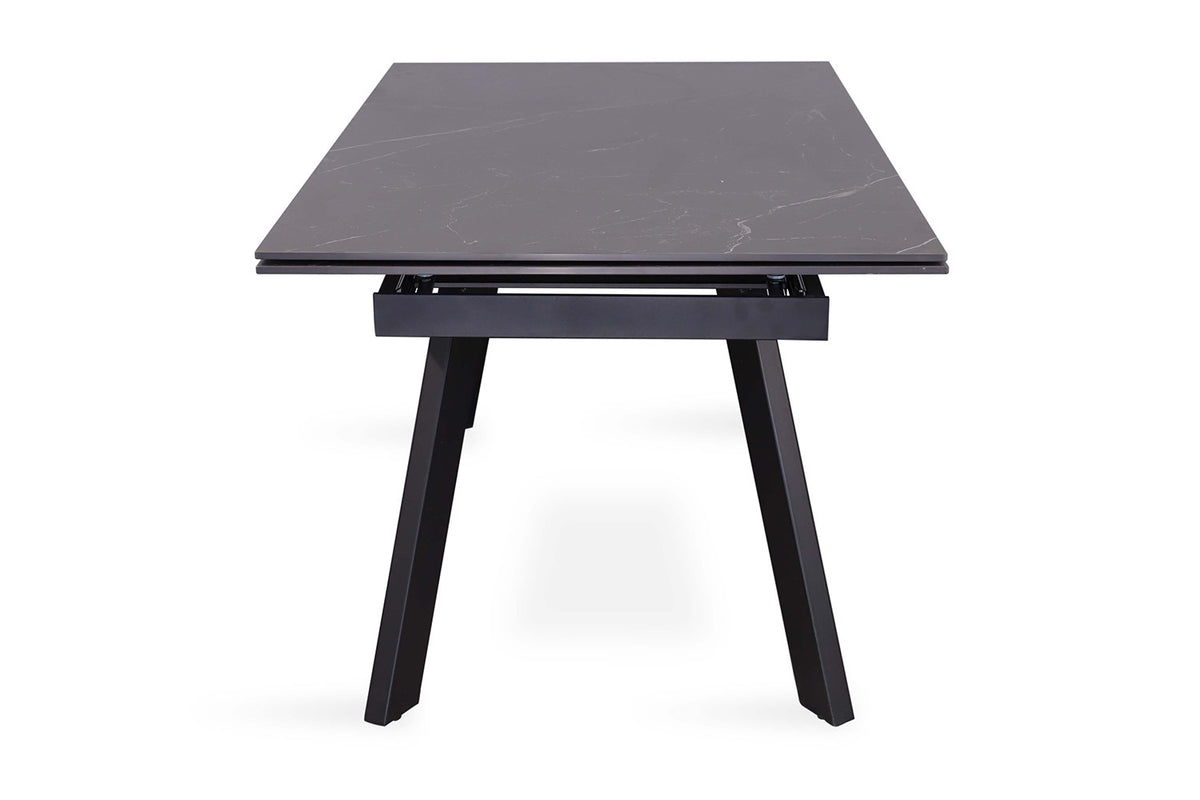 Table à manger extensible Hera Pierre Noir