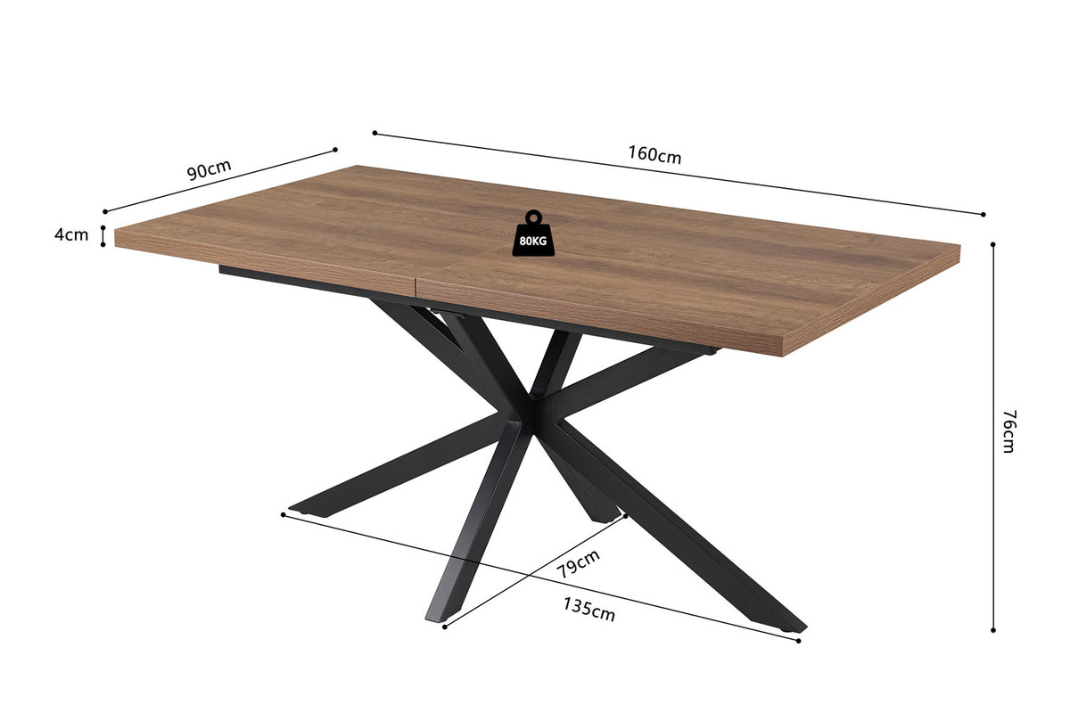 Table à manger extensible Kos