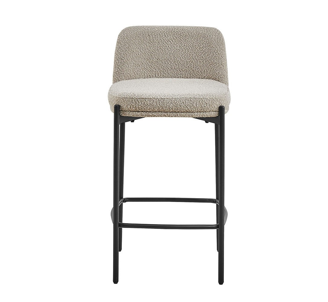 Chaise de comptoir Ella Sable