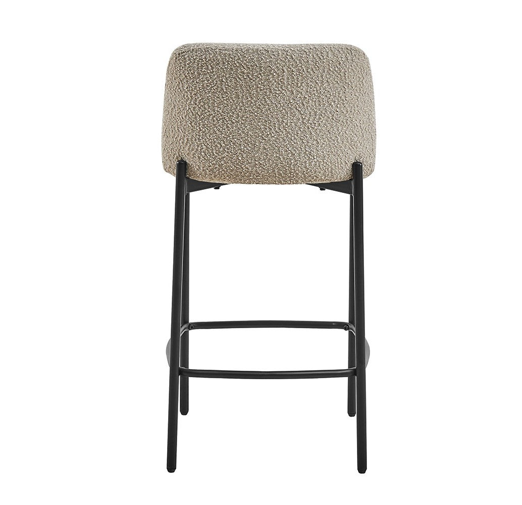 Chaise de comptoir Ella Sable