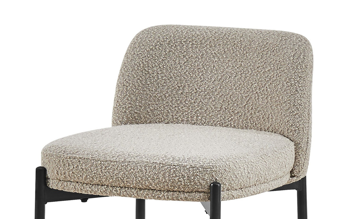 Chaise de comptoir Ella Sable