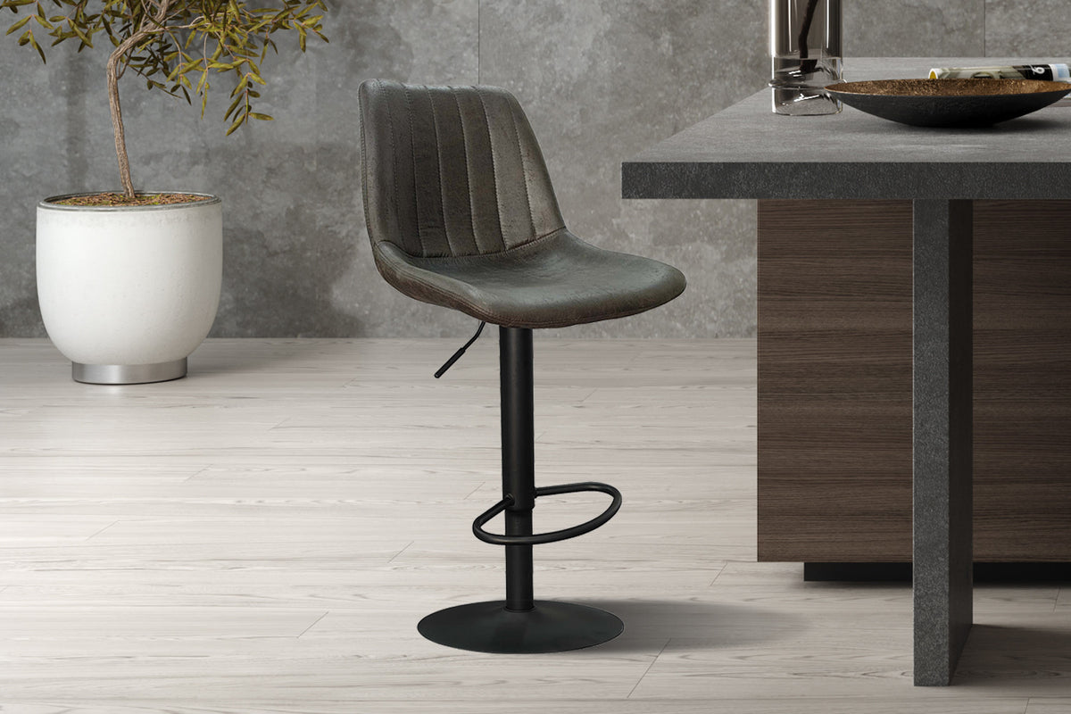 Tabouret de bar Barcelona Brun foncé