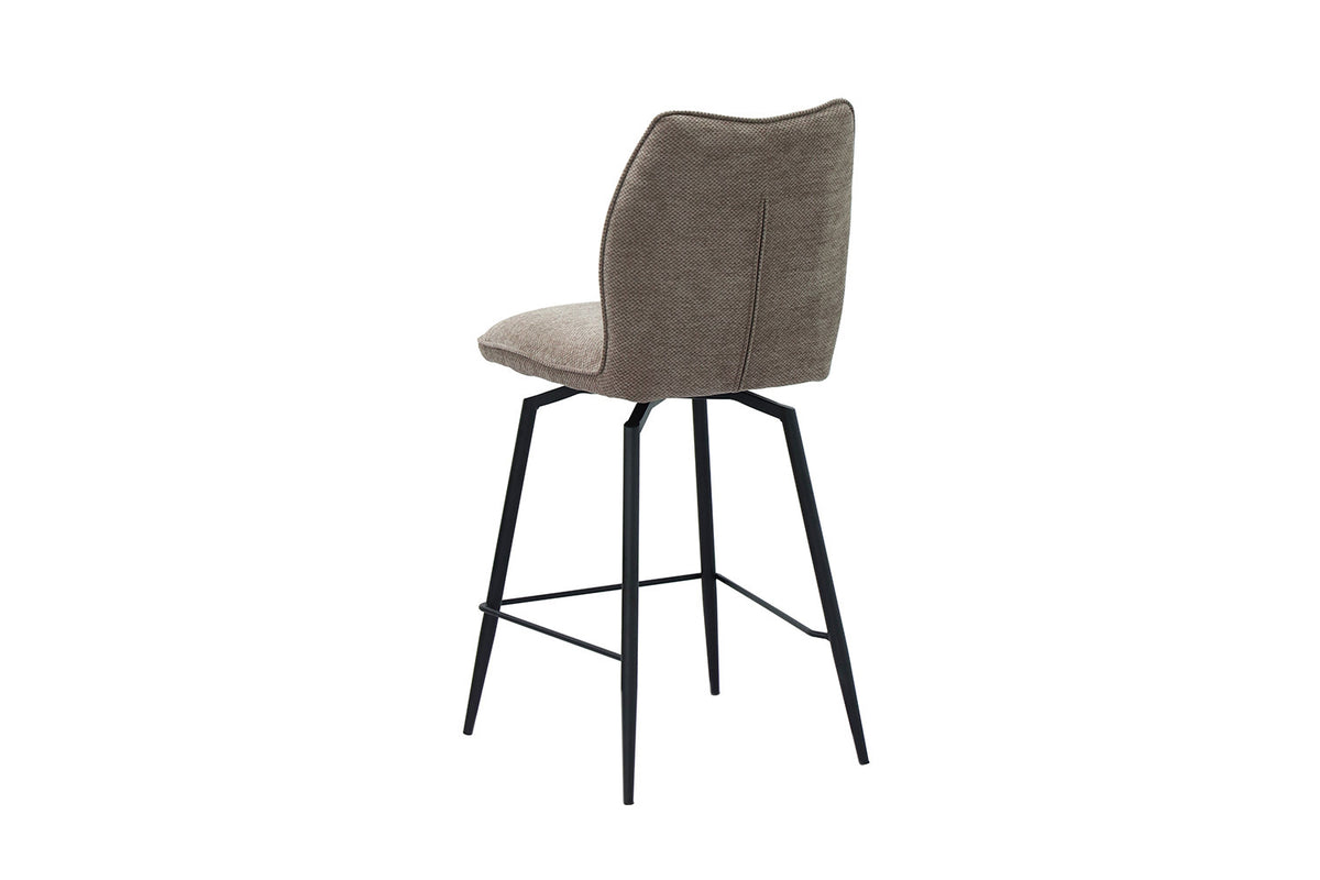 Chaise de comptoir Lara Pivotant Sable