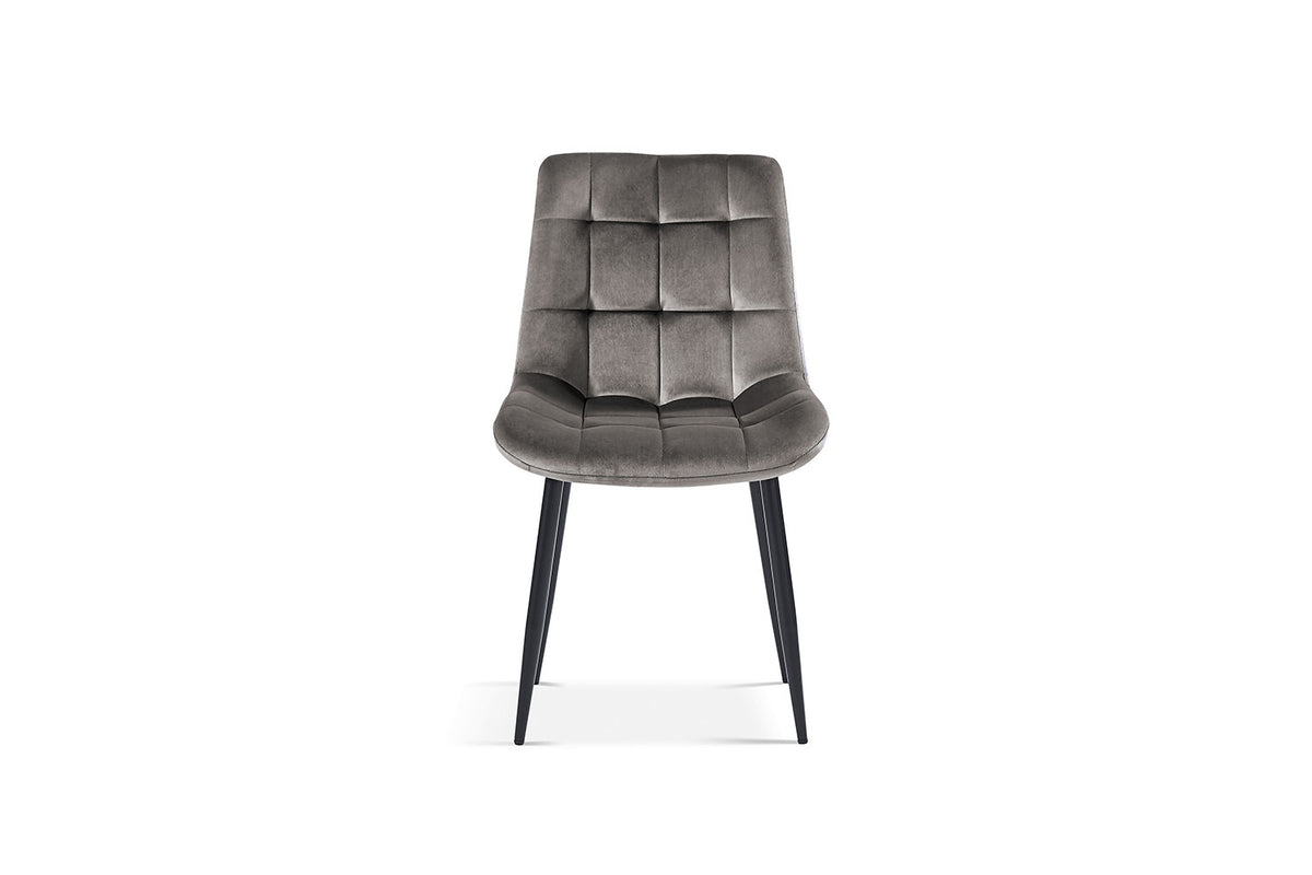 Chaise Juta Velours Taupe