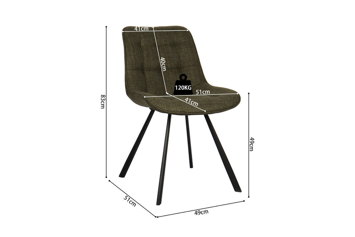 Chaise Ariba Vert