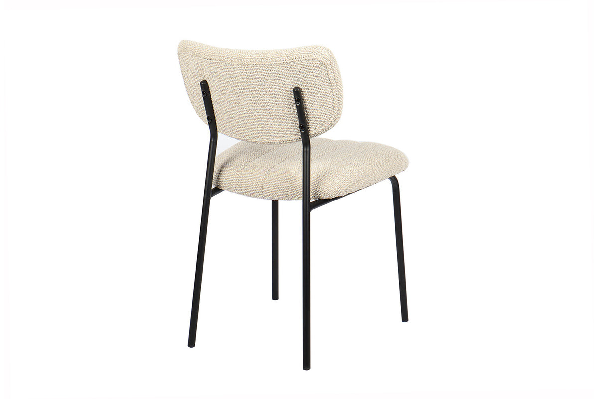 Chaise Antura Tissu Ote Beige