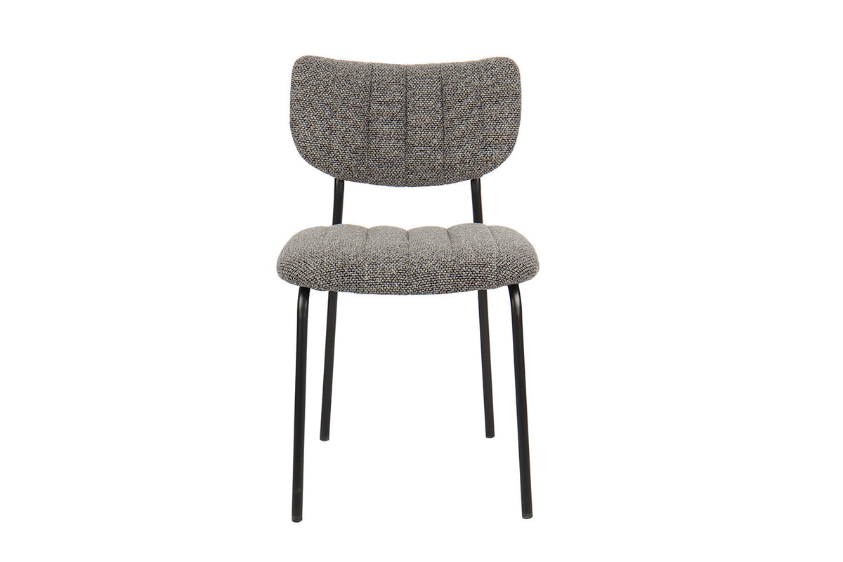 Lot de Chaises Antura Tissu Ote Gris foncé