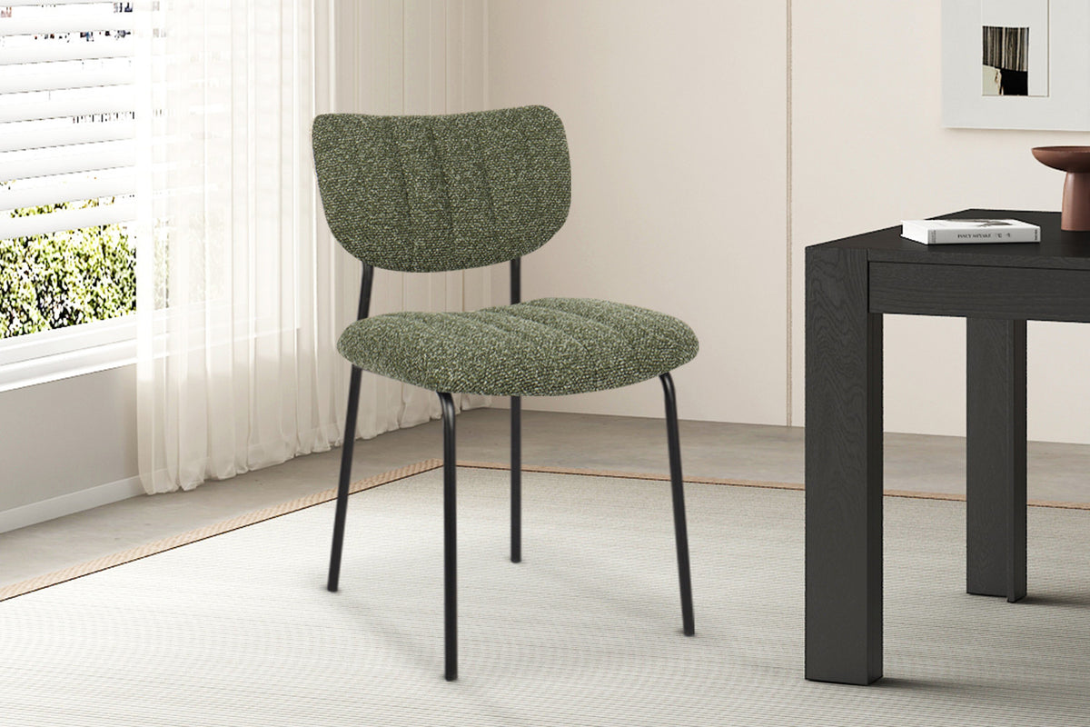 Lot de Chaises Antura Tissu Ote Vert