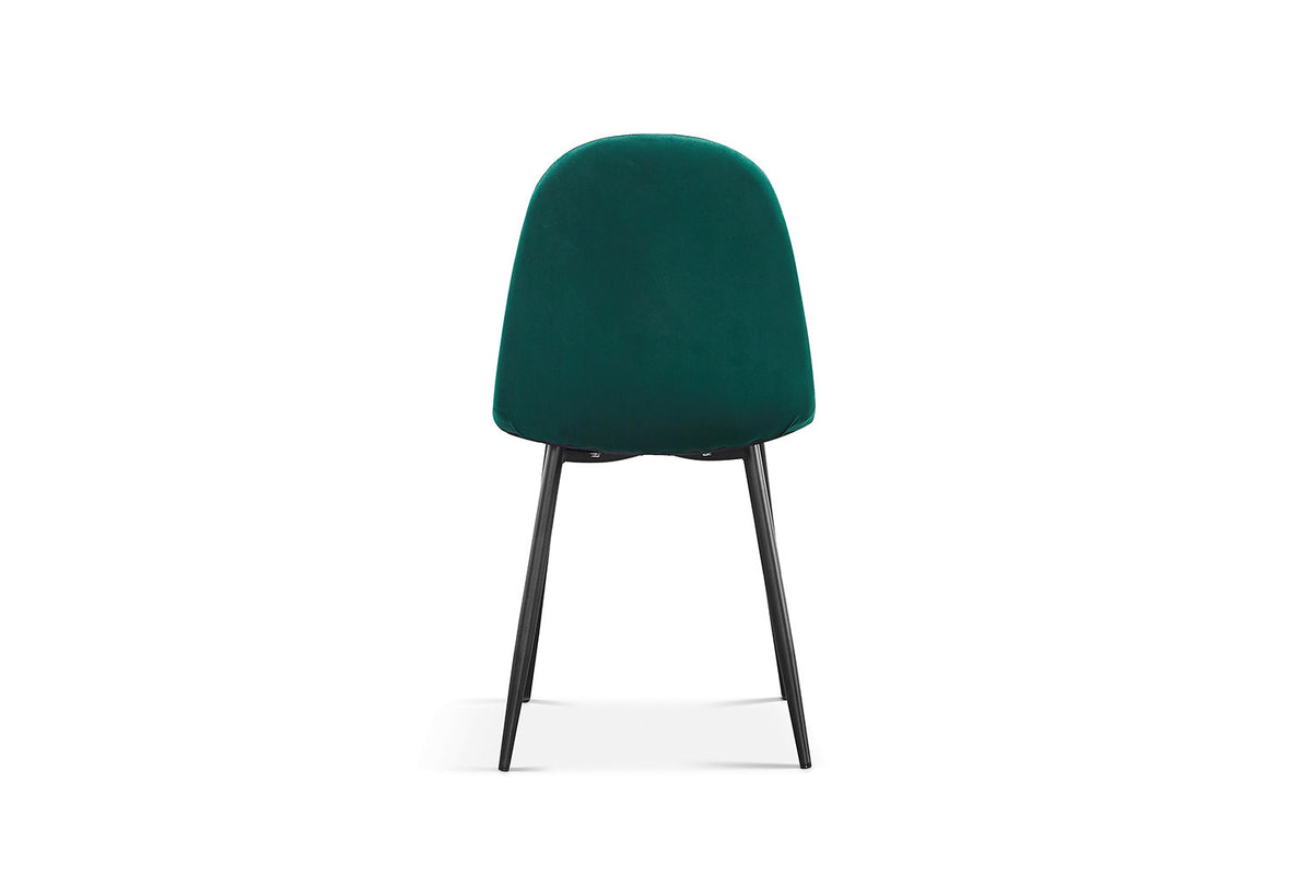 Chaise Boy Velours Vert