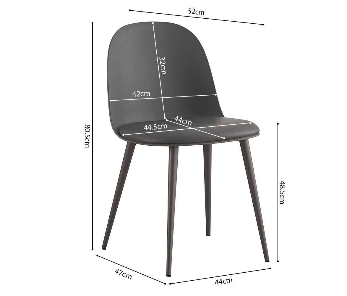 Chaise Jasmin Gris
