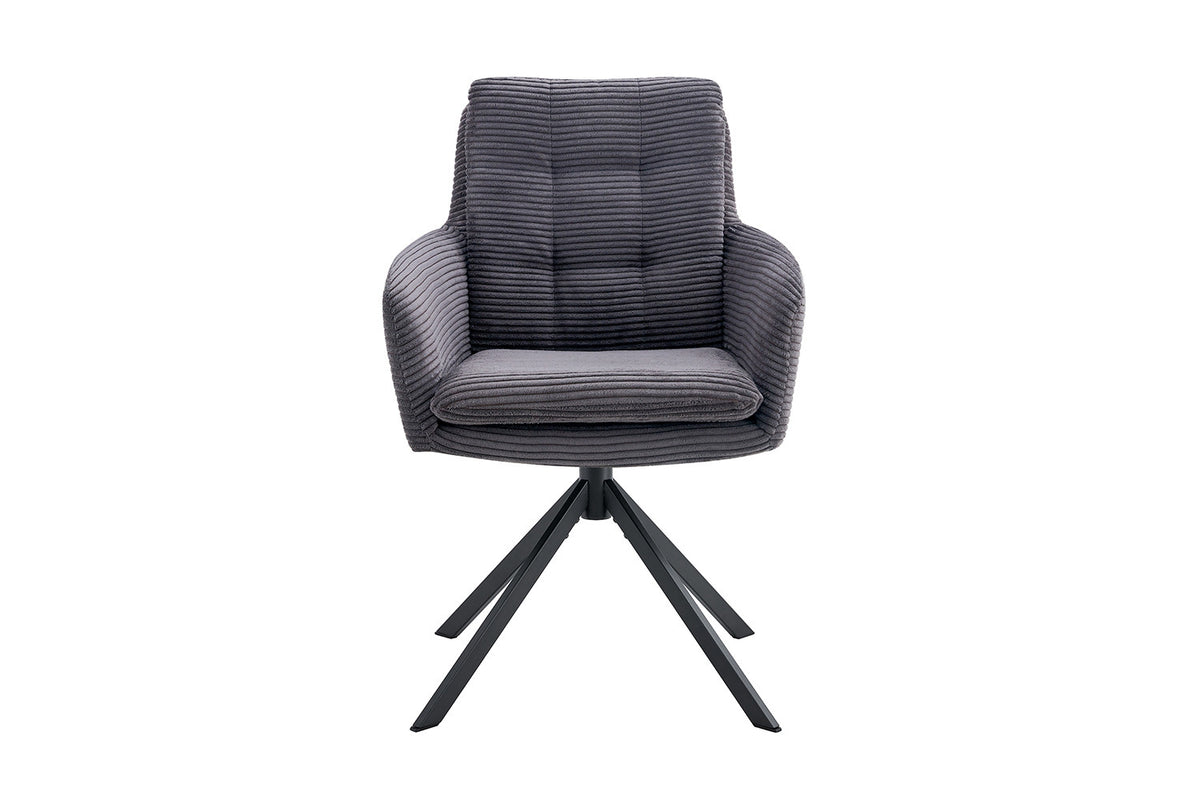 Chaise Luna Pivotant Gris