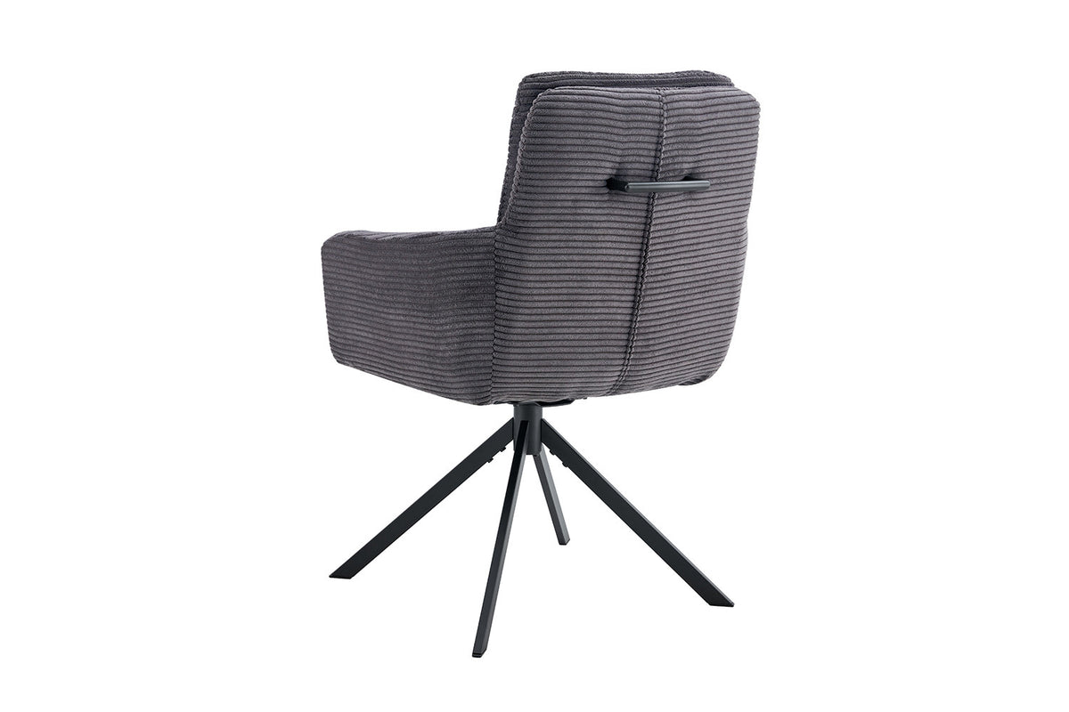 Chaise Luna Pivotant Gris