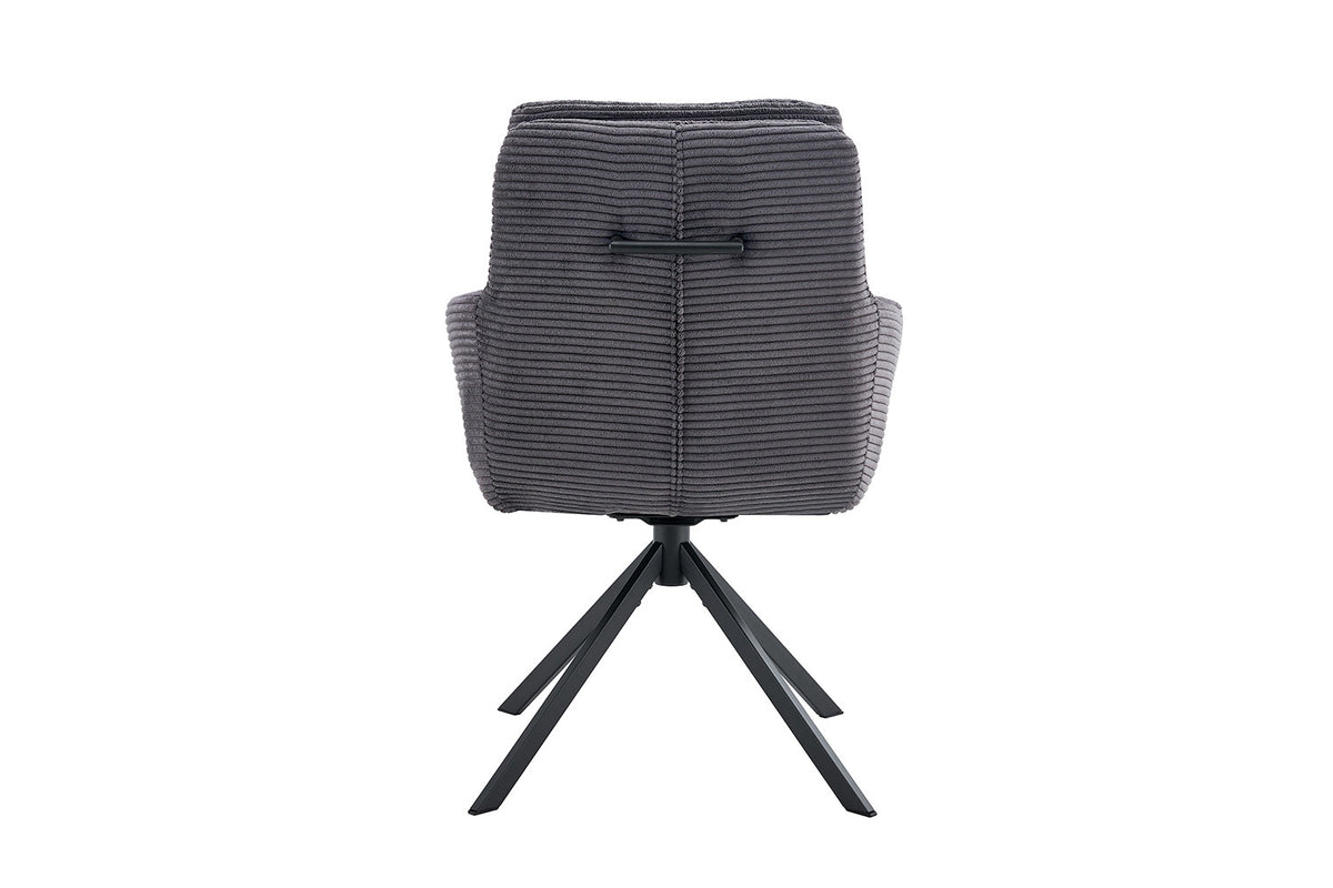Chaise Luna Pivotant Gris