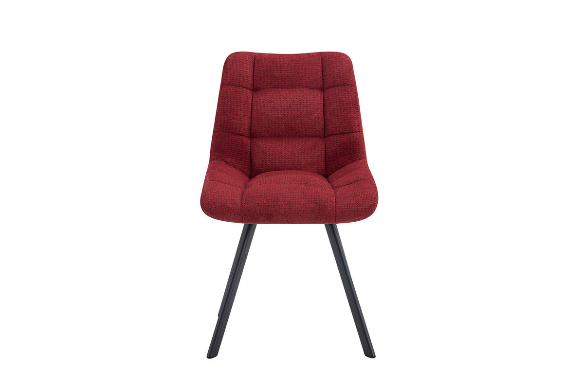 Chaise Lizzy Tissu Ote Share 230 Rouge