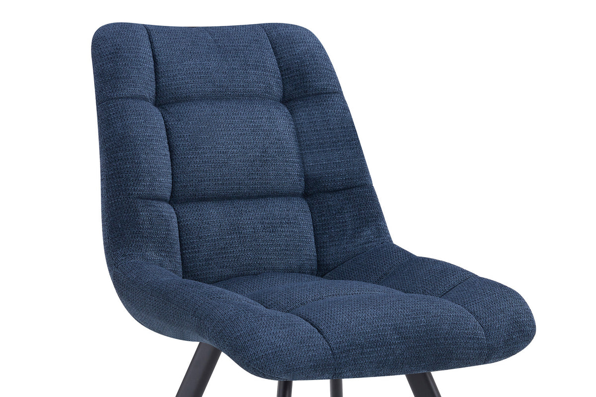 Chaise Lizzy Tissu Ote Share 315 Bleu