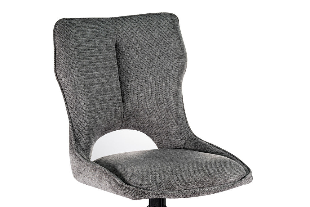 Chaise Mori Pivotant Tissu Ote Gris foncé