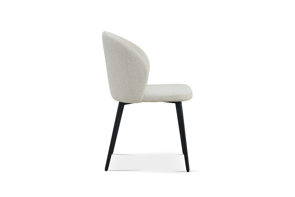 Lot de Chaises Toledo tissu Beige