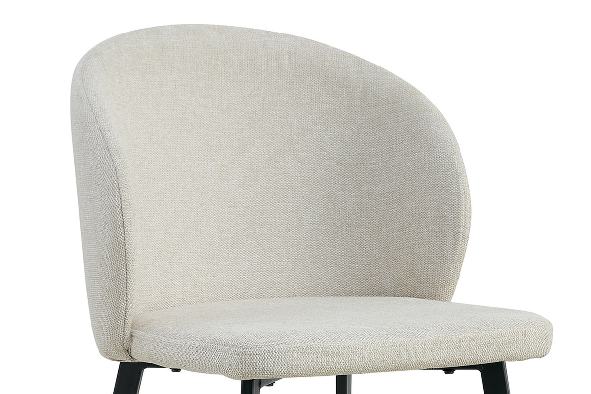 Lot de Chaises Toledo tissu Beige