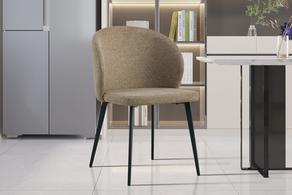 Lot de Chaises Toledo tissu Sable
