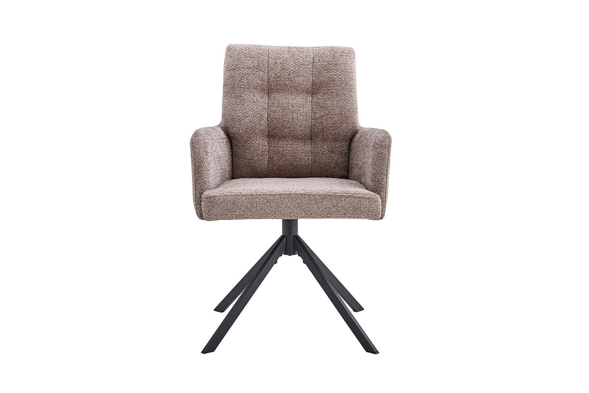 Chaise Granada Pivotant Tissu Sand