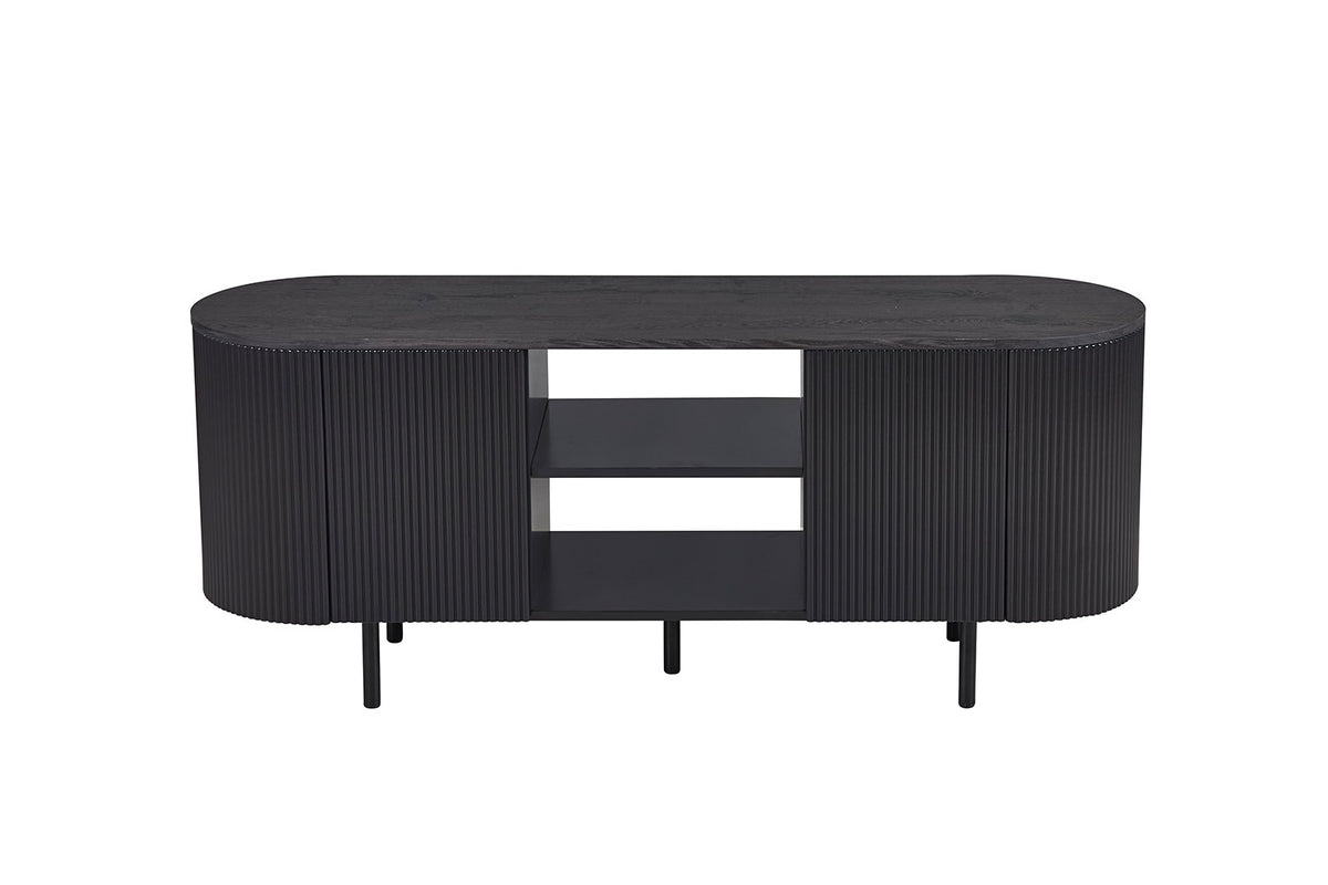 Meuble TV Lagos 140 cm Décor Brun foncé