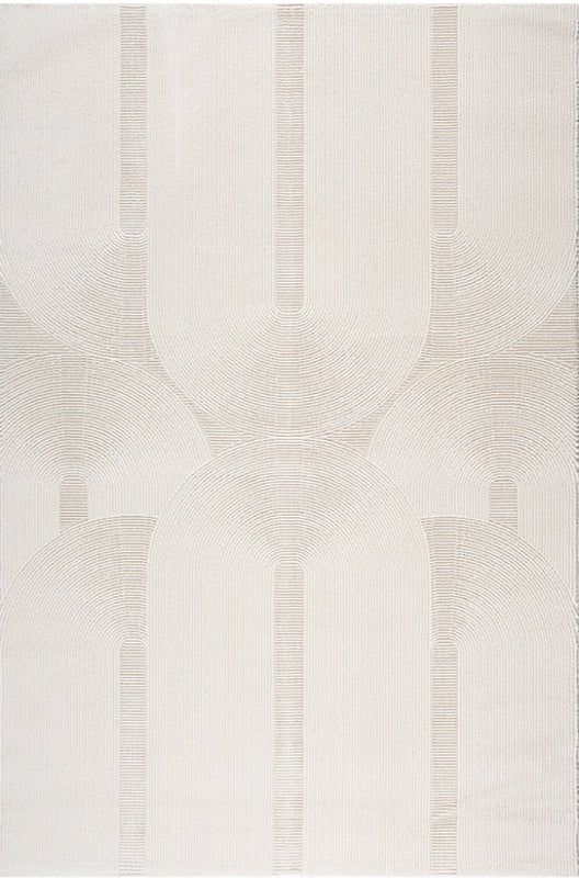 Tapis Signo crème Merinos 1904 – poils courts lavable