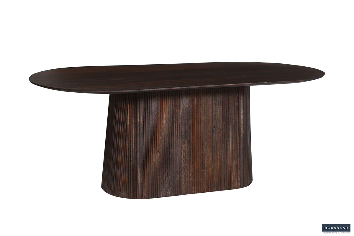 Table à manger en bois de manguier – Collection Vallsta – 200 x 100 cm
