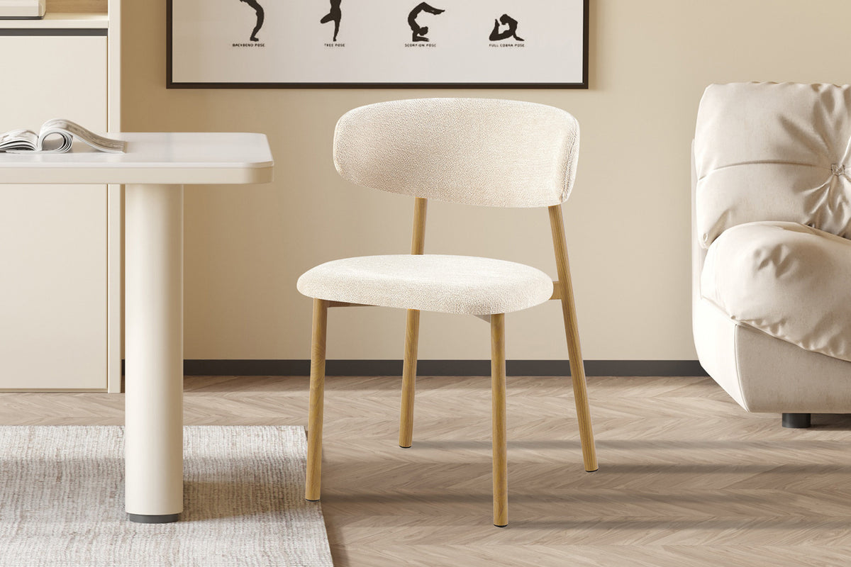 Chaise Savast – Structure effet Bois