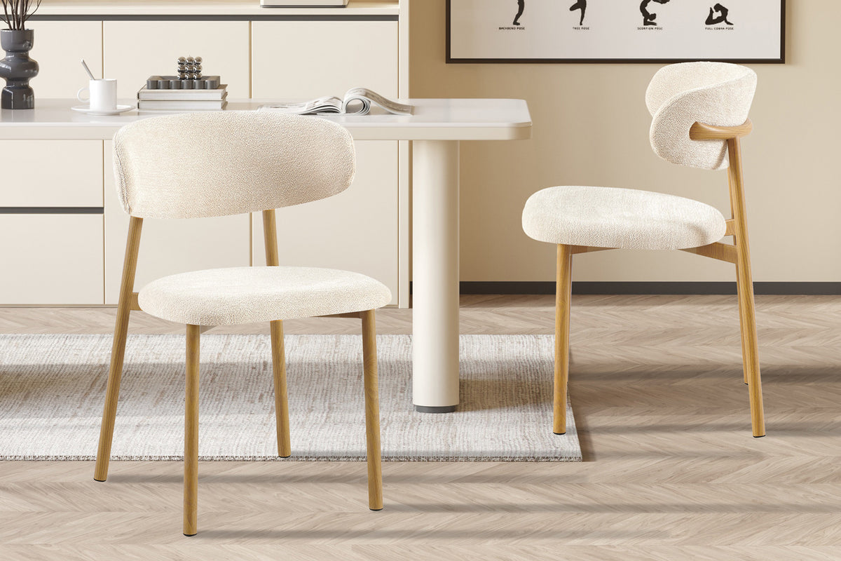 Chaise Savast – Structure effet Bois